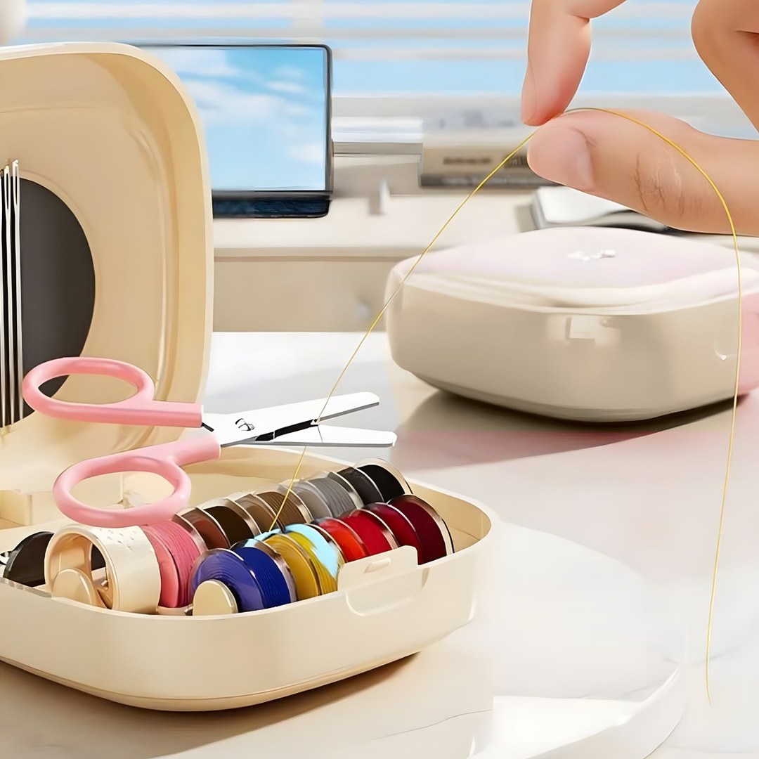 Cuộn chỉ xoay rút nhanh